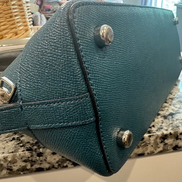 Coach Sierra Saffino Leather Satchel - Picture 7 of 10